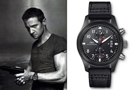 iwc jeremy renner|jeremy renner watch.